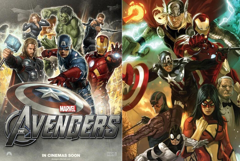 영화 어벤져스(The Avengers) 포스터