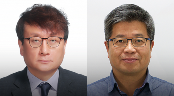 MBC 사장 최종 후보자 2인에 오른 안형준 메가MBC추진단 부장(왼쪽)과 허태정 콘텐츠협력센터 국장 (사진=MBC) 