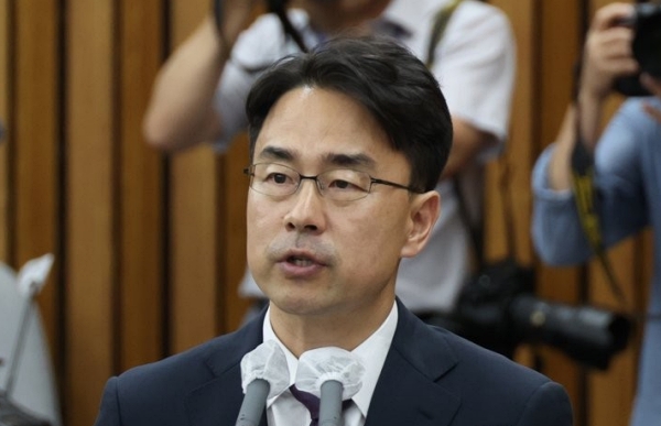 권영준 대법관 후보자가 11일 국회에서 열린 인사청문회에서 발언하고 있다 (사진=연합뉴스)