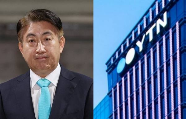 이동관 방송통신위원장 후보자는 16일 YTN 그래픽 오류 사고와 관련해 임직원을 상대로 민·형사상 소송을 제기했다 (사진=연합뉴스, YTN)