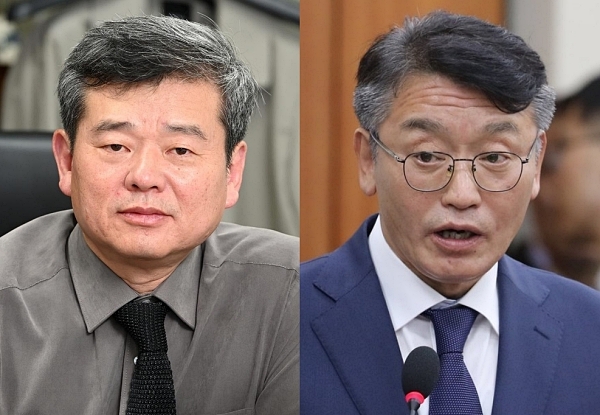 박민 문화일보 논설위원(왼쪽), 고대영 전 KBS 사장 (사진=연합뉴스)