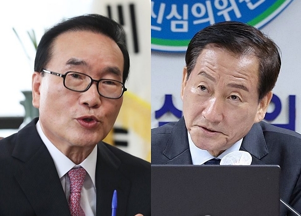 이석형 언론중재위원장(왼쪽), 류희림 방송통신심의위원장 (사진=연합뉴스)