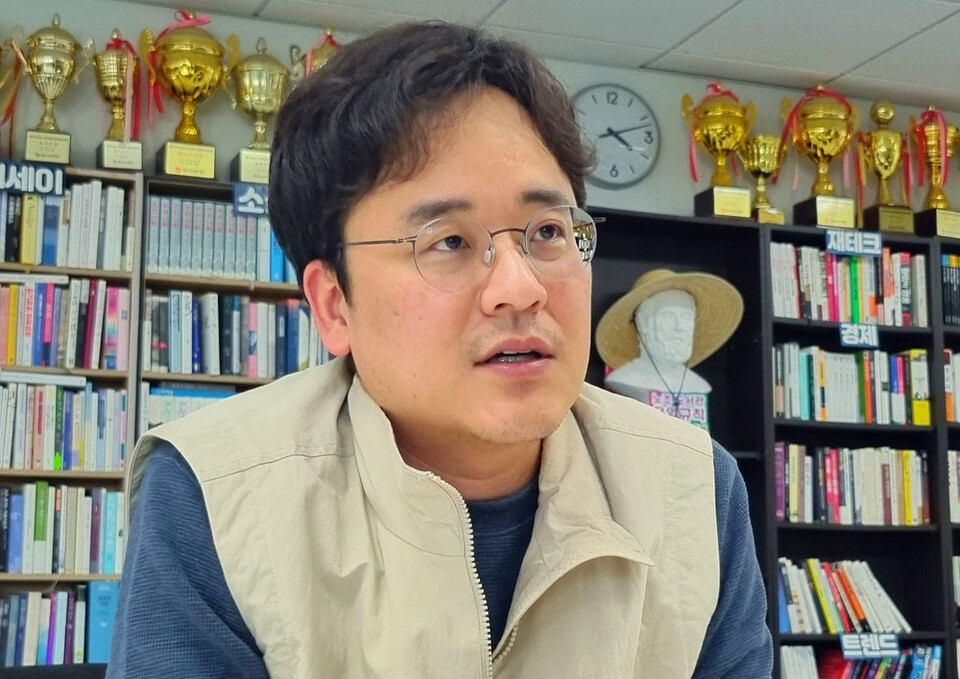 고한석 언론노조 YTN지부장