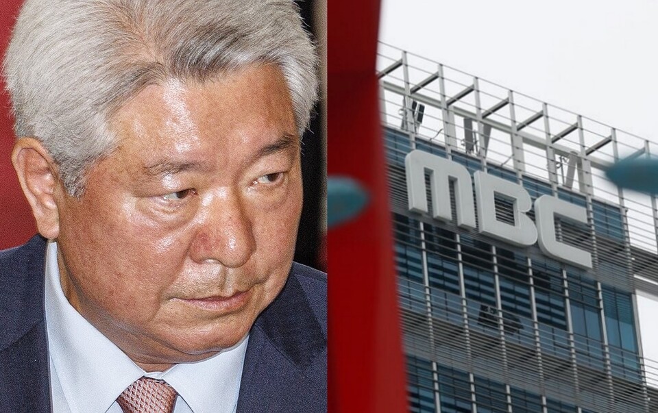 김홍일 방송통신위원장(전 국민권익위원장), MBC 상암동 사옥 (사진=연합뉴스)