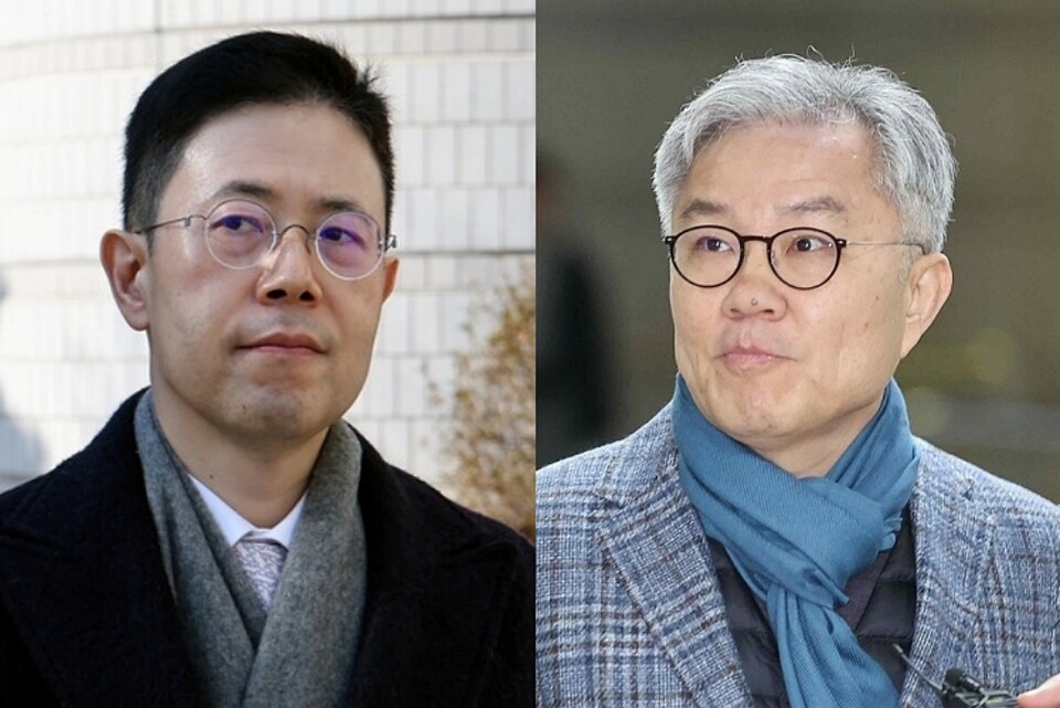 손준성 검사(왼쪽), 최강욱 전 의원 (사진=연합뉴스)