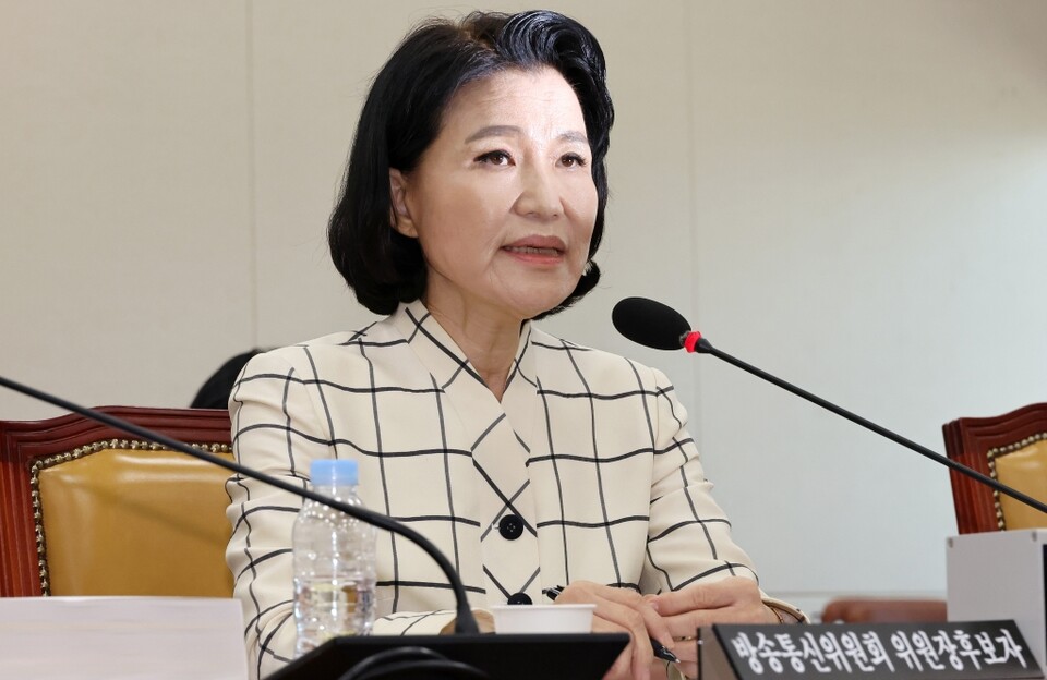 이진숙 방송통신위원장 후보자 (사진=연합뉴스)