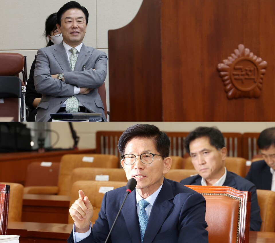 김형석 독립기념관장, 김문수 고용노동부 장관 후보자 (사진=연합뉴스)