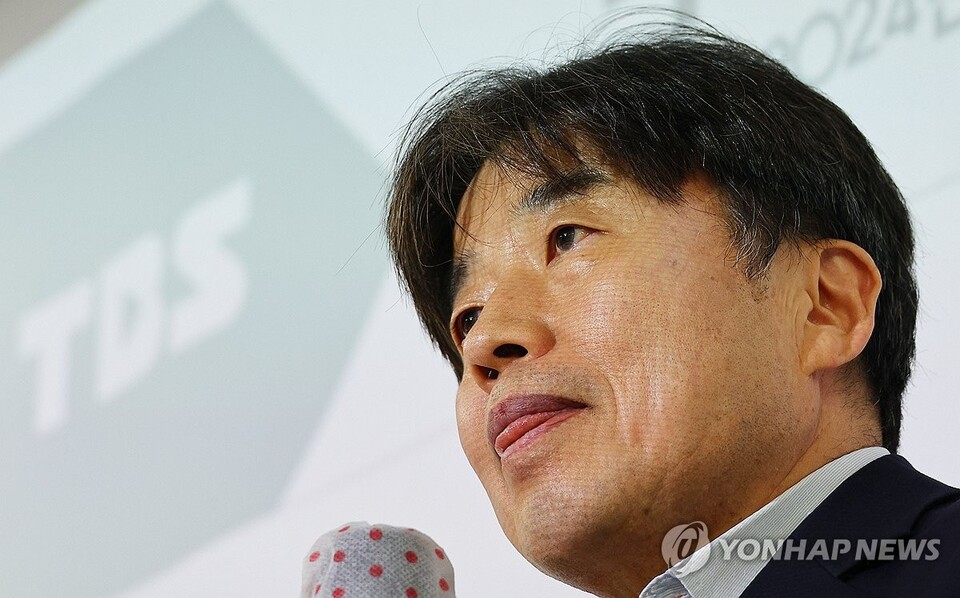 이성구 TBS 대표이사 직무대행 [연합뉴스 자료사진]