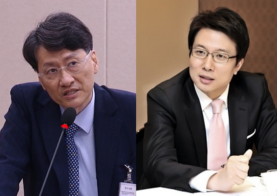 EBS 강규형·신동호 이사 (사진=국회방송 중계화면 캡처, MBC)