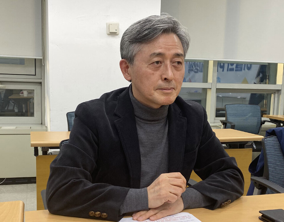 〈스튜디오와 광장 사이에서〉 출간한 양승동 전 KBS 사장 (사진=이영광 기자)