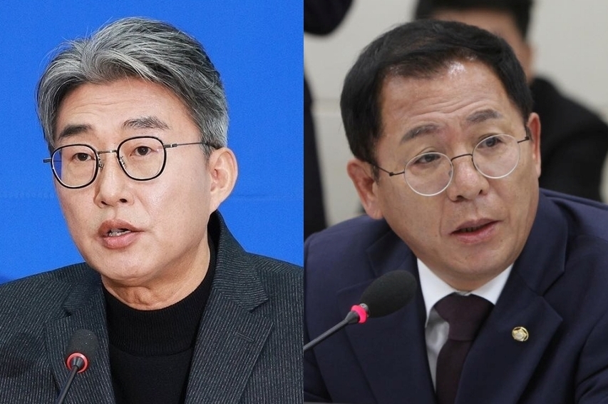 더불어민주당 노종면 원내대변인(왼쪽), 국민의힘 이상휘 미디어특별위원장 (사진=연합뉴스, 이상휘 의원 페이스북)