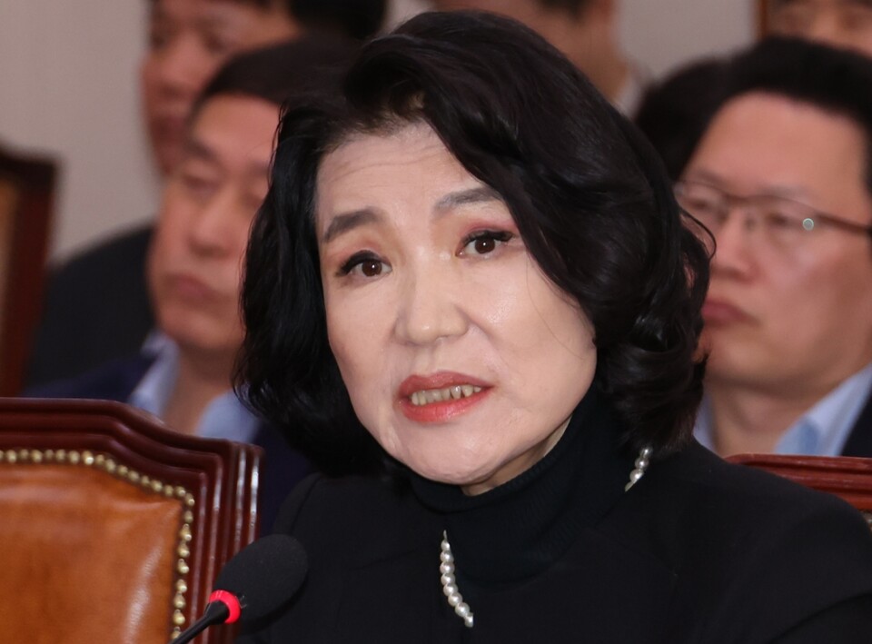 이진숙 방송통신위원장이 26일 국회 법제사법위원회 전체회의에 출석해 발언하고 있다 (사진=연합뉴스)