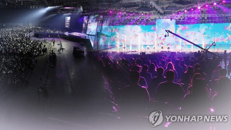 가수 콘서트 (CG) [연합뉴스TV 제공]