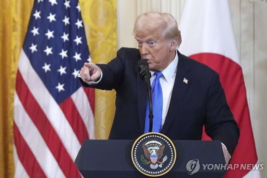 도널드 트럼프 미국 대통령 (사진=연합뉴스 자료사진)