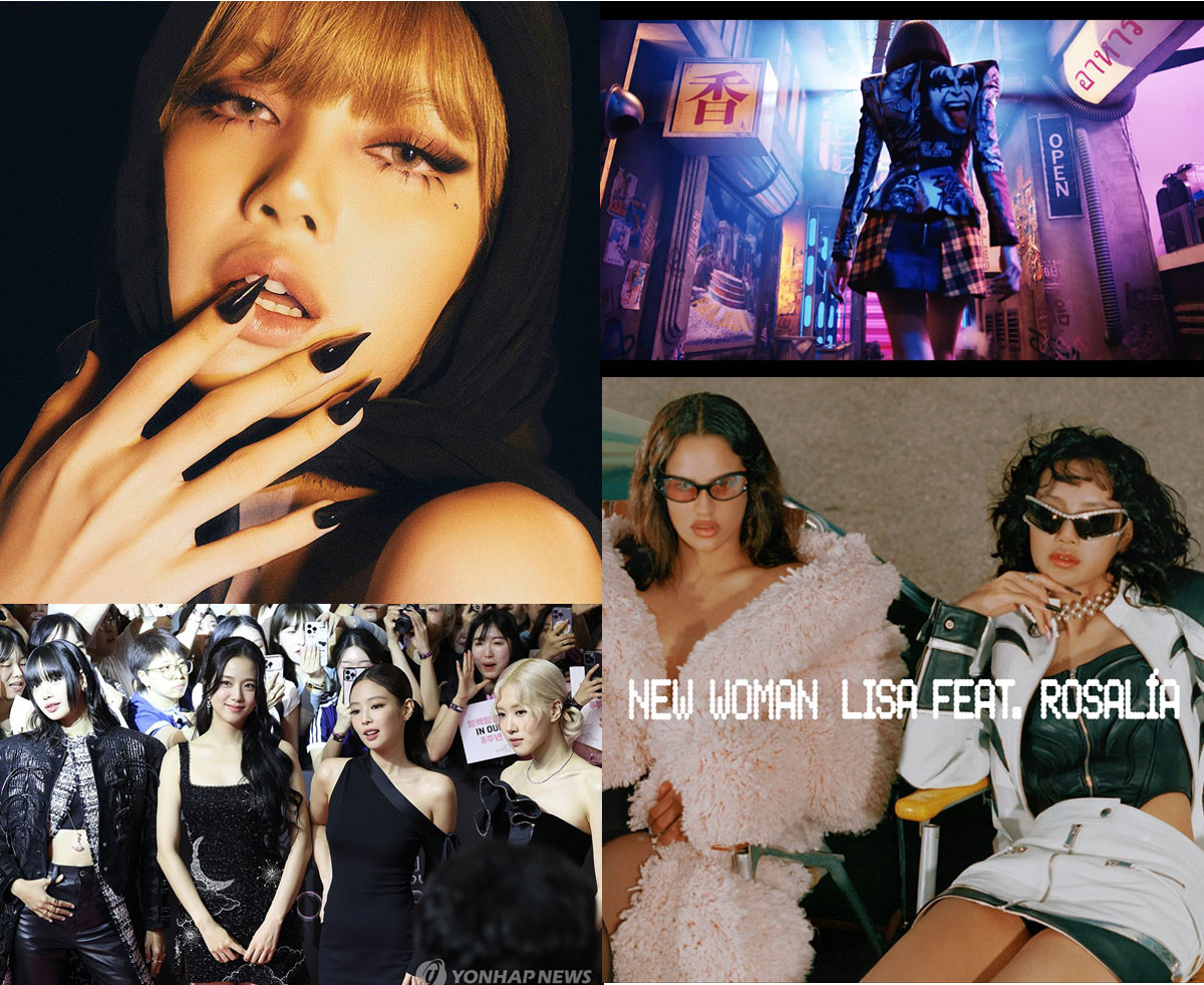 블랙핑크 리사 '얼터 에고'/ '라리사'(LALISA) 뮤직비디오/블랙핑크/ 리사 신곡 '뉴 우먼' (YG엔터테인먼트, 연합뉴스 자료사진, 소니뮤직엔터테인먼트코리아 제공)