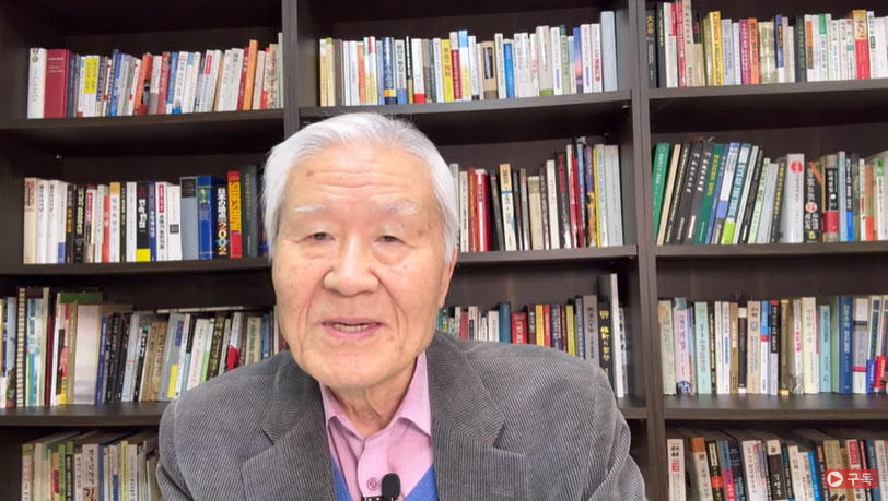 조갑제 '조갑제 닷컴' 대표 (사진=조갑제TV 유튜브 화면 갈무리)