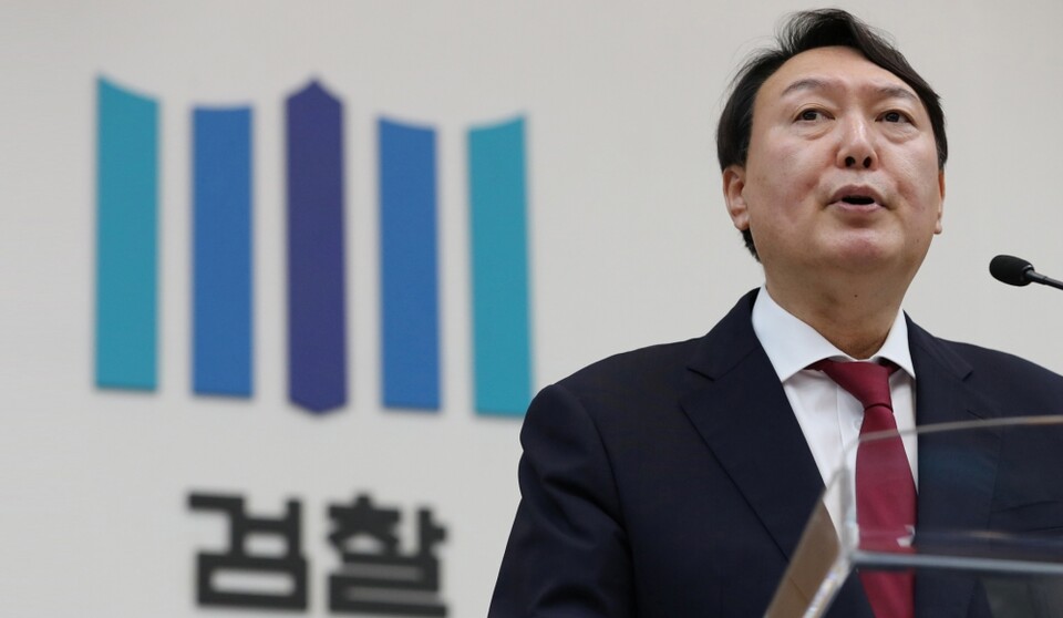 검찰총장 시절의 윤석열 전 대통령 (사진=연합뉴스)