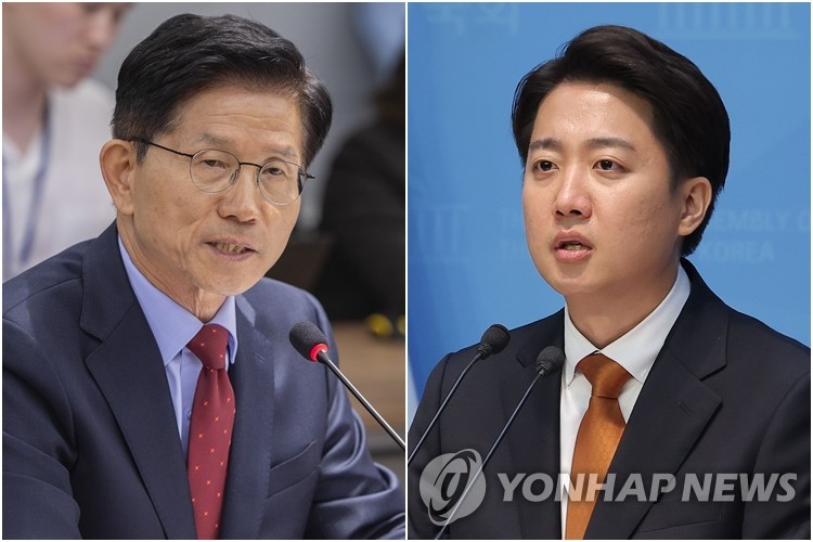 김문수 국민의힘 후보와 이준석 개혁신당 후보(사진=연합뉴스)