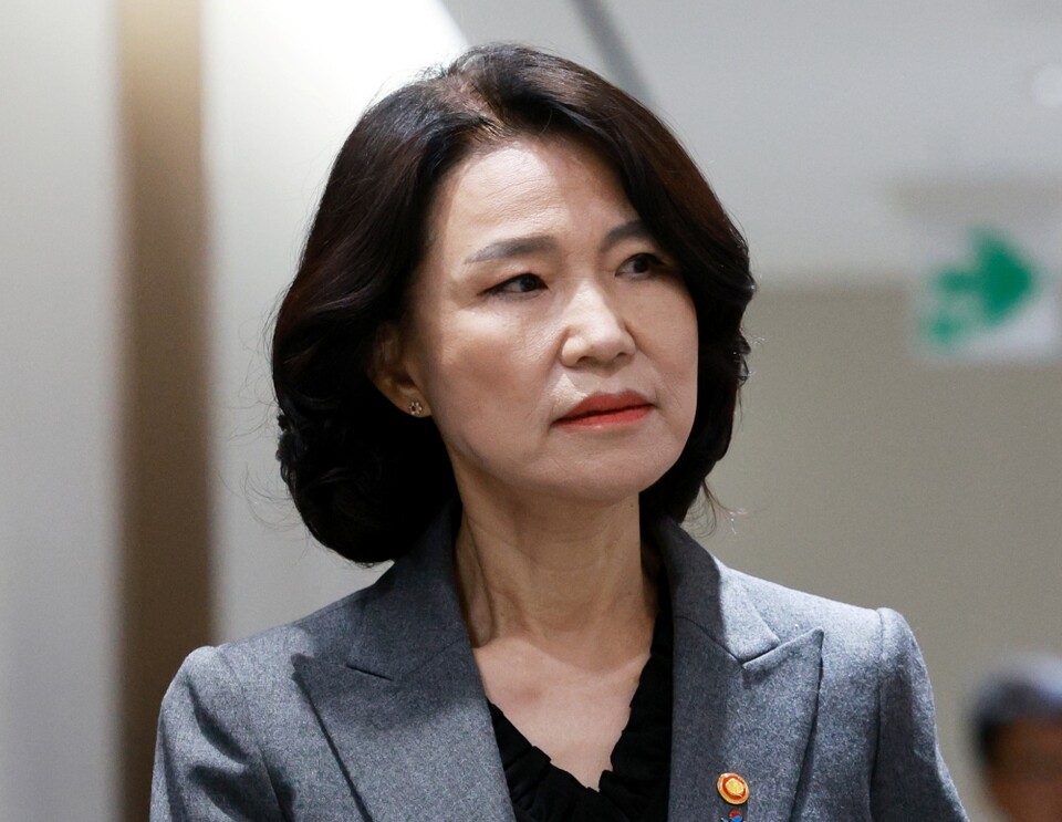 이진숙 방송통신위원장이 지난 5일 서울 용산 대통령실 청사에서 열린 국무회의에 참석하고 있다 (사진=연합뉴스)