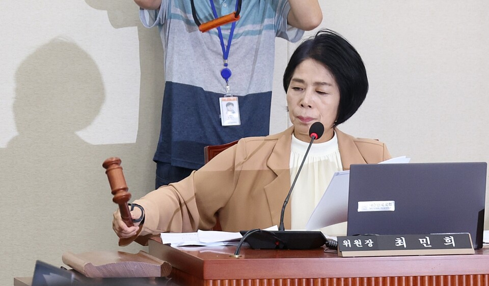 최민희 국회 과학기술정보방송통신위원장 (사진=연합뉴스)