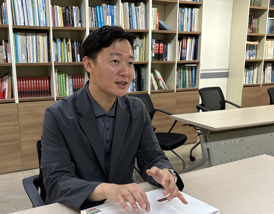 조성은 전국언론노조 수석부위원장 (사진=이영광 기자)