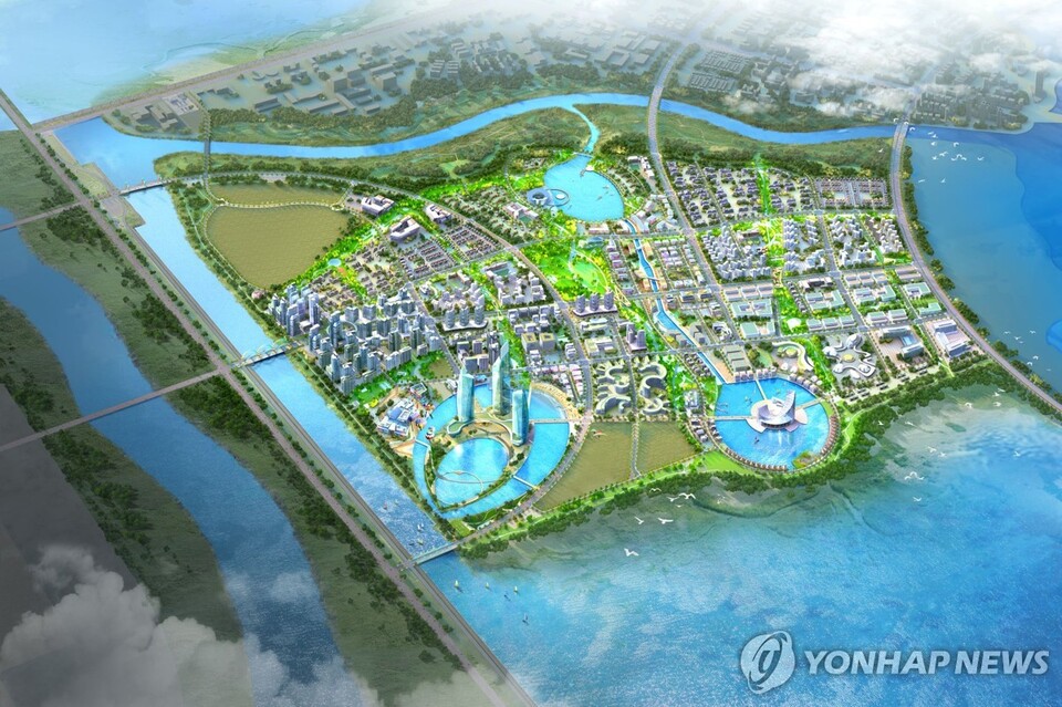 새만금 수변도시 [새만금개발청=연합뉴스]