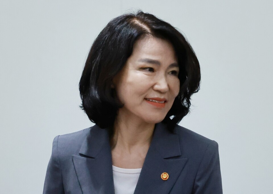 이진숙 방송통신위원장이 지난 1일 서울 용산 대통령실 청사에서 열린 국무회의에 참석하고 있다 (사진=연합뉴스)