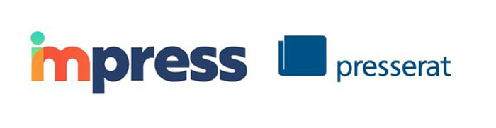 영국자율규제기구 IMPRESS(왼쪽), 독일 언론평의회(오른쪽) 홈페이지 갈무리