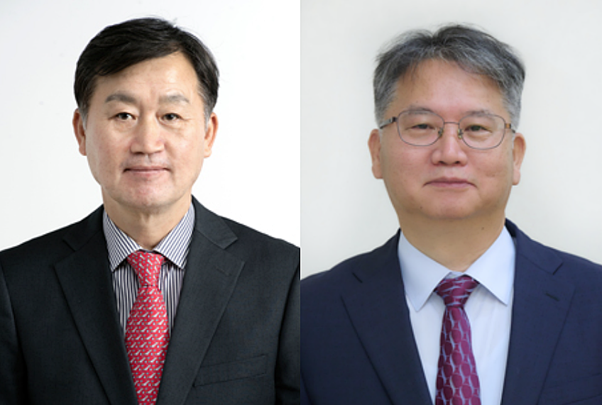 박찬욱 감사(왼쪽), 정국진 경영본부장 (사진=KBS)