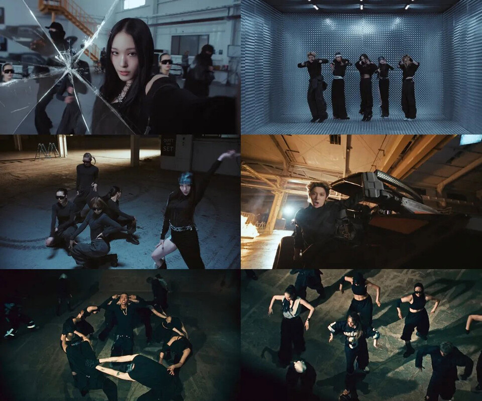 올데이 프로젝트 '위키드' 퍼포먼스 비디오 [더블랙레이블 제공]