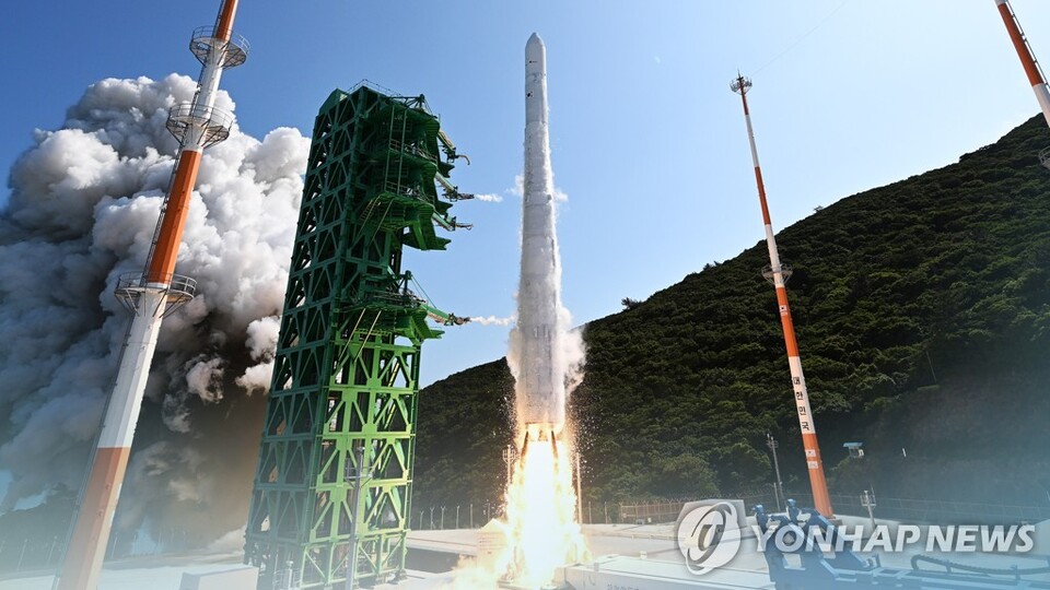 누리호 발사(CG) [연합뉴스TV 제공]