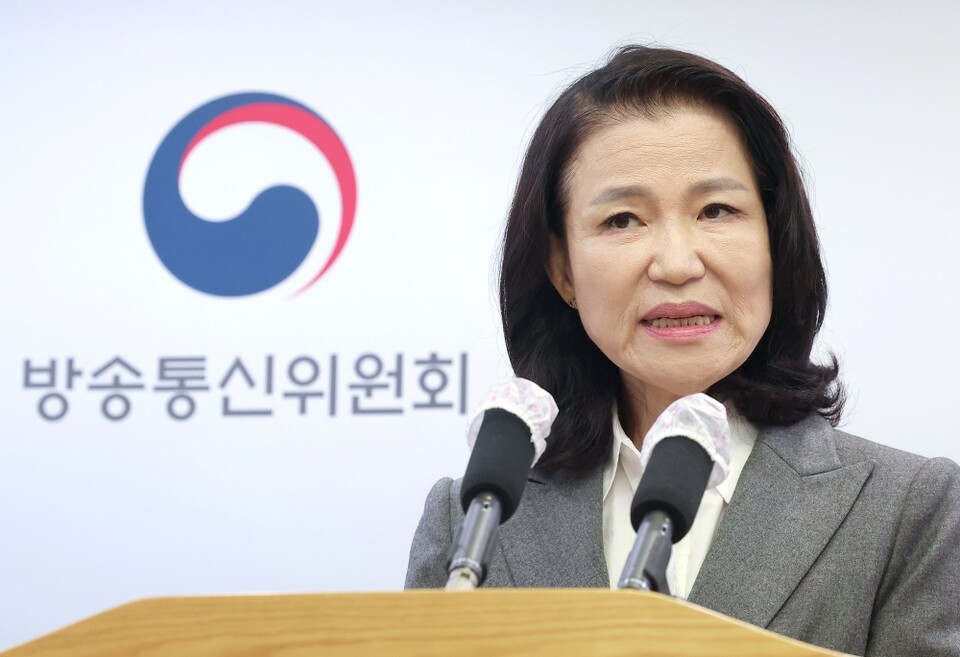 이진숙 방송통신위원장 (사진=연합뉴스)
