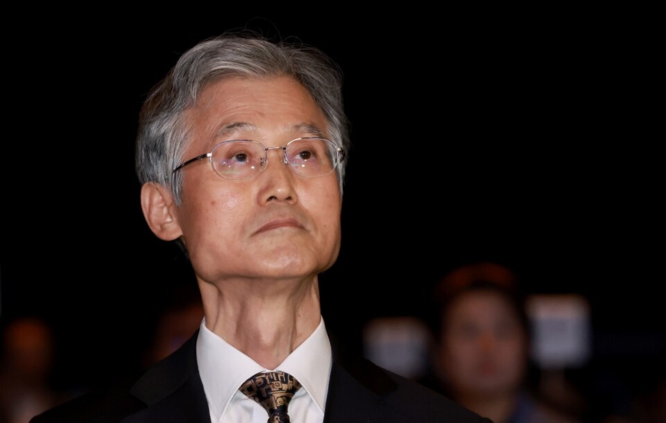 조희대 대법원장이 22일 서울 중구 신라호텔에서 열린 '2025 세종 국제 콘퍼런스' 개회식에 참석하고 있다 (사진=연합뉴스)