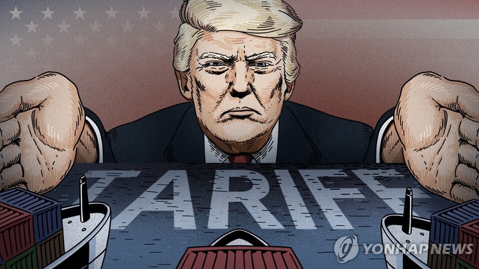 미국 트럼프 관세 정책 (PG) (연합뉴스)