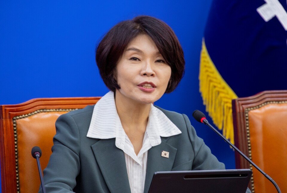 한정애 더불어민주당 정책위의장 (사진=연합뉴스)