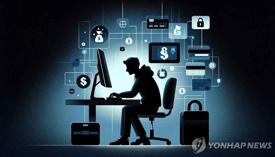 비대면 사기 [생성AI 챗GPT 제작=연합뉴스]