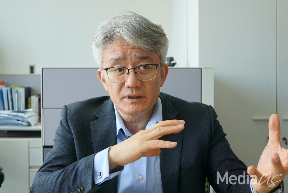 김경태 MBC 공영미디어연구소장 (사진=미디어스)