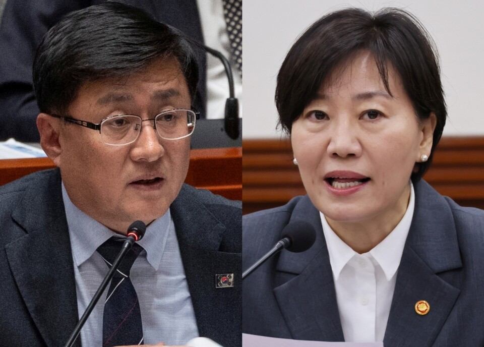 김성환 기후에너지환경부 장관(왼쪽), 송미령 농림축산식품부 장관 (사진=연합뉴스)