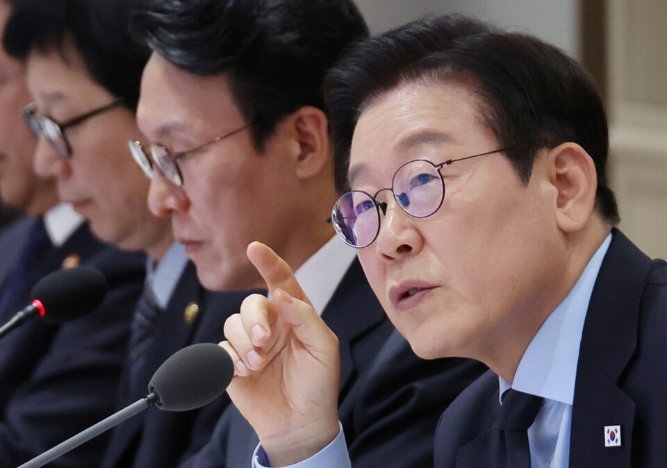 이재명 대통령이 11일 용산 대통령실에서 열린 국무회의에서 발언하고 있다 (사진=연합뉴스)